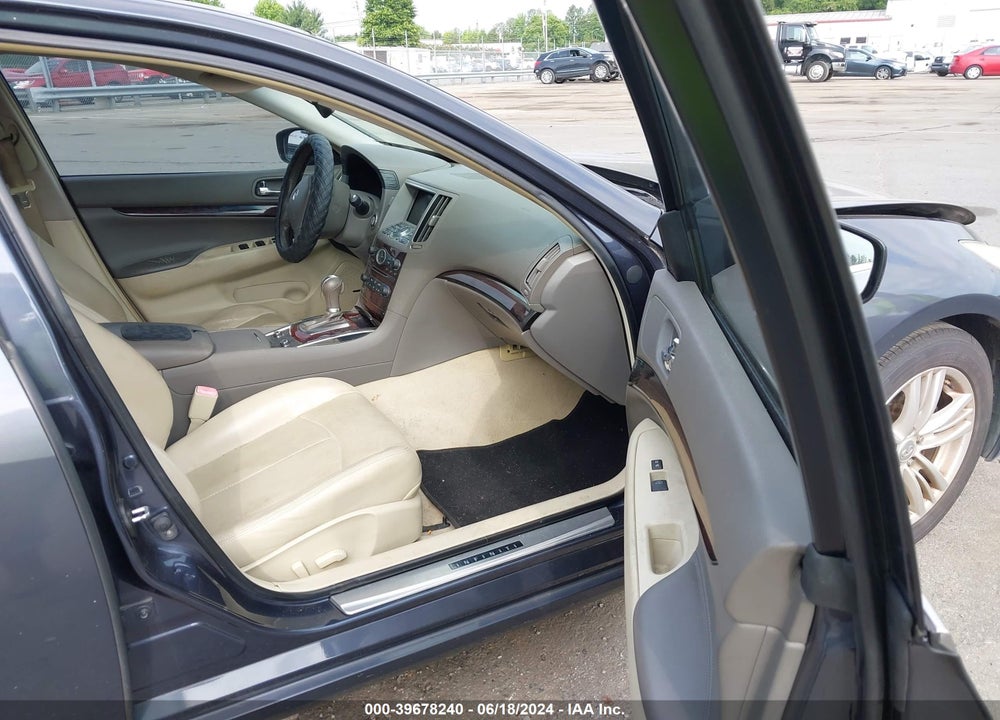 2012 INFINITI G37 JOURNEY VIN: JN1CV6AP5CM931333