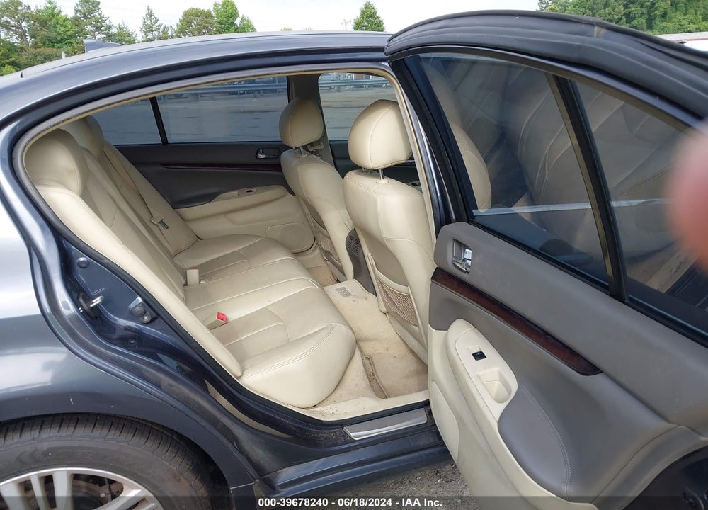 2012 INFINITI G37 JOURNEY VIN: JN1CV6AP5CM931333