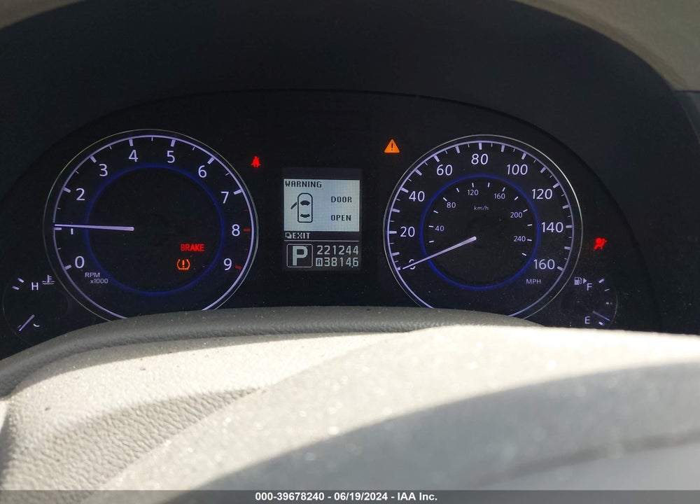 2012 INFINITI G37 JOURNEY VIN: JN1CV6AP5CM931333