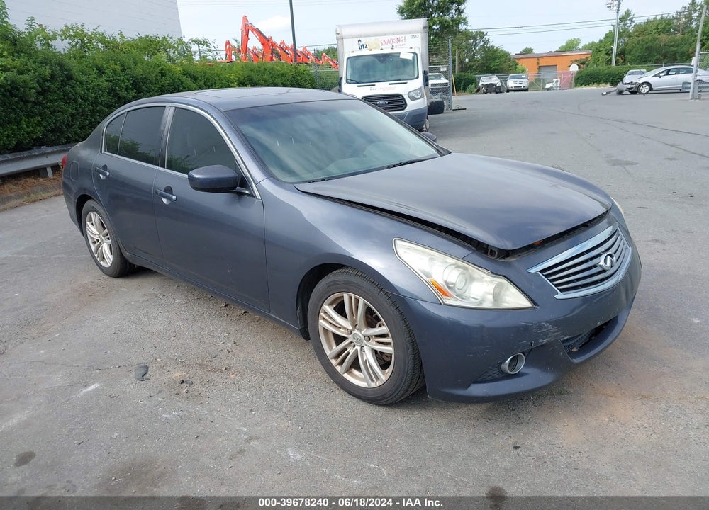 2012 INFINITI G37 JOURNEY VIN: JN1CV6AP5CM931333
