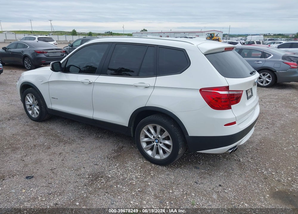 2014 BMW X3 XDRIVE28I VIN: 5UXWX9C50E0D41831