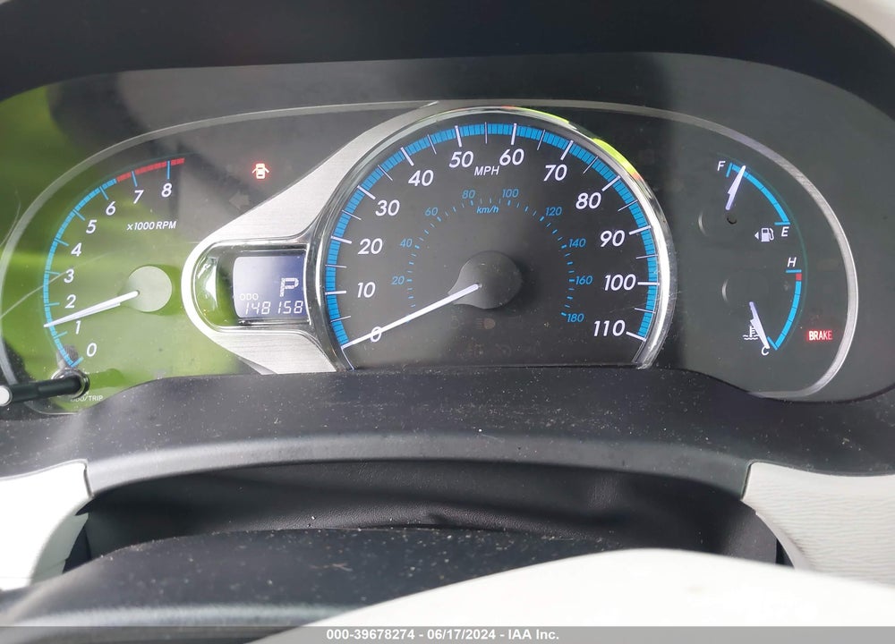 2012 TOYOTA SIENNA LIMITED V6 7 PASSENGER VIN: 5TDYK3DC4CS276282