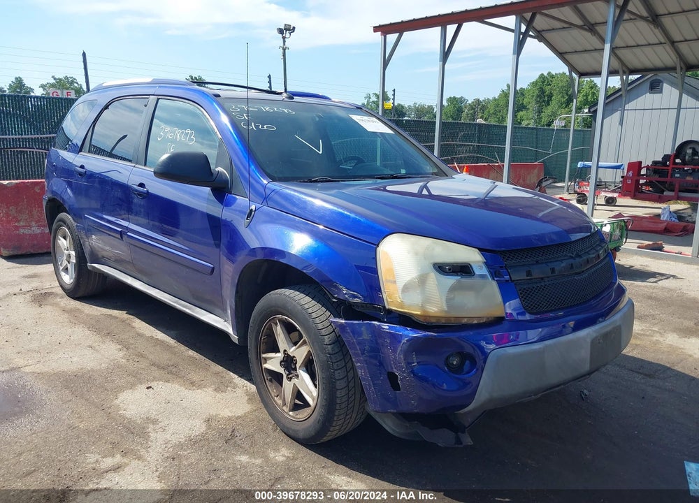 2005 CHEVROLET EQUINOX LT VIN: 2CNDL73F956038273
