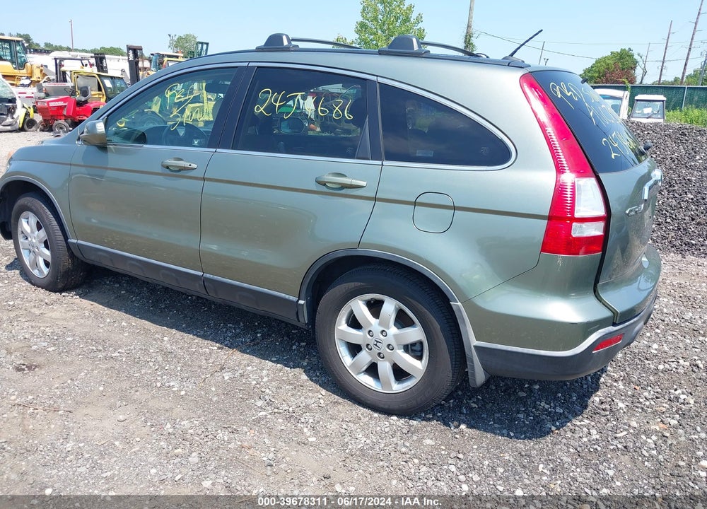 2007 HONDA CR-V EX-L VIN: JHLRE48707C101021