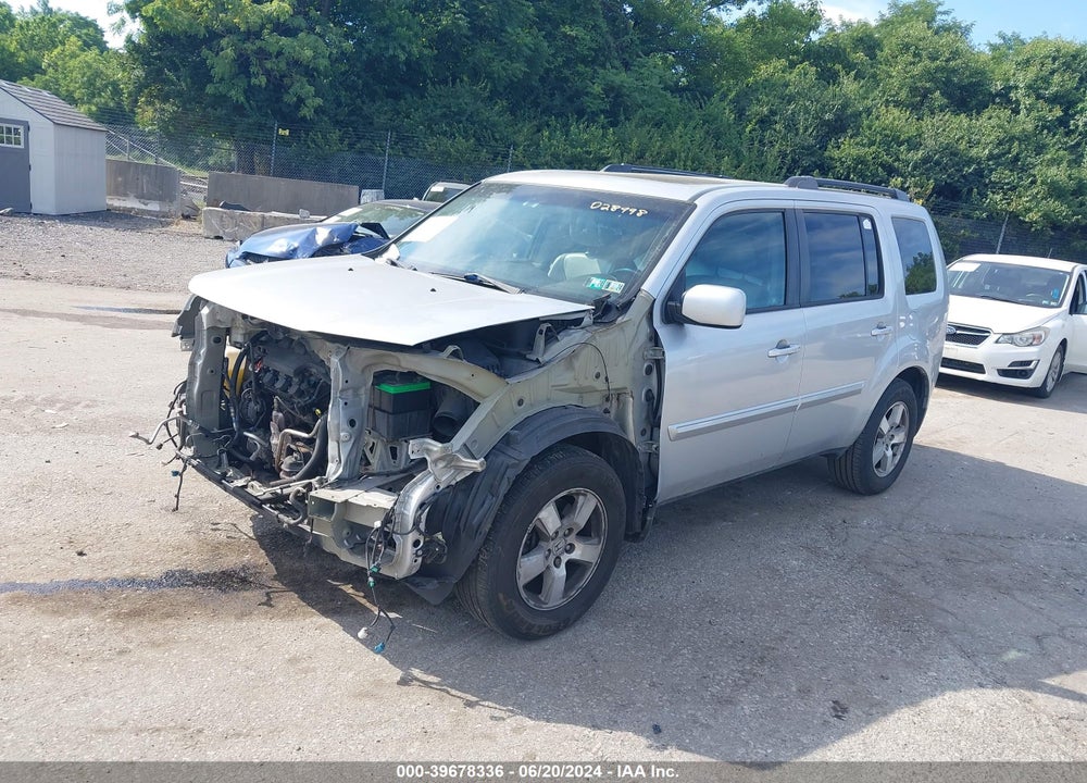 2011 HONDA PILOT EX-L VIN: 5FNYF4H51BB028998