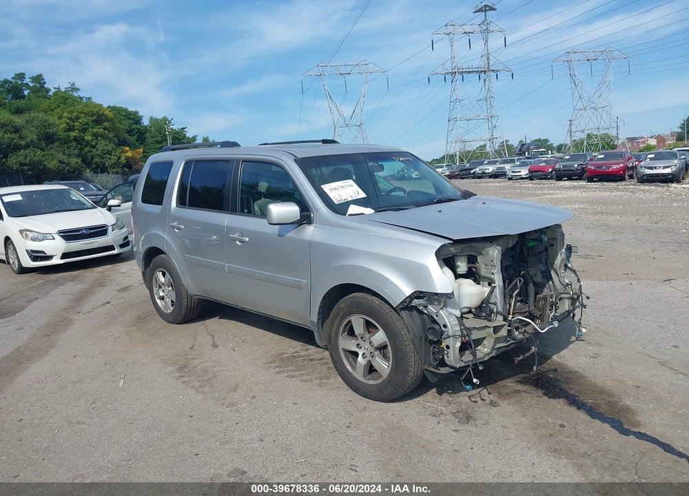 2011 HONDA PILOT EX-L VIN: 5FNYF4H51BB028998