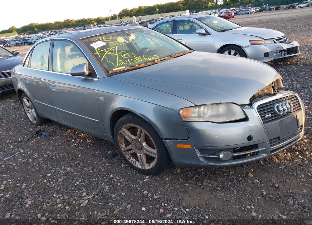 2006 AUDI A4 2.0T VIN: WAUDF78E66A051642