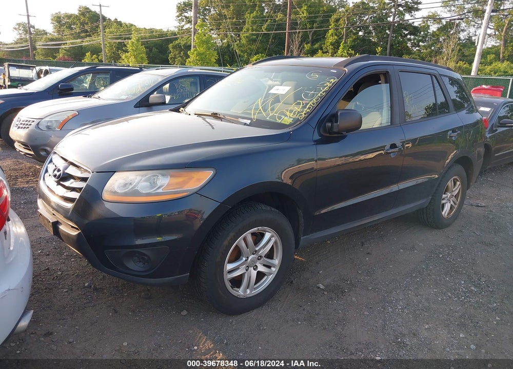 2011 HYUNDAI SANTA FE GLS VIN: 5XYZGDAB4BG063903