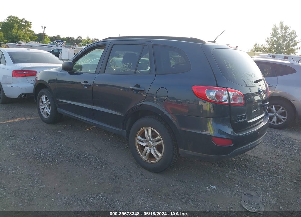 2011 HYUNDAI SANTA FE GLS VIN: 5XYZGDAB4BG063903