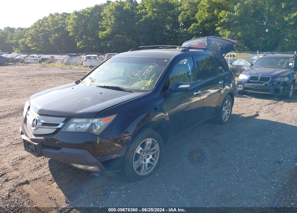 2009 ACURA MDX TECHNOLOGY PACKAGE VIN: 2HNYD28489H531816