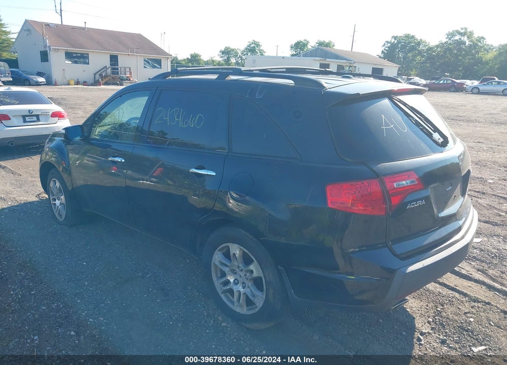 2009 ACURA MDX TECHNOLOGY PACKAGE VIN: 2HNYD28489H531816