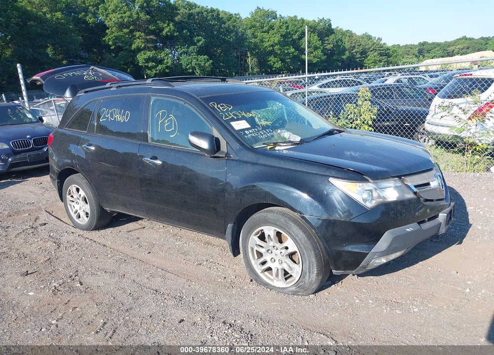 2009 ACURA MDX TECHNOLOGY PACKAGE VIN: 2HNYD28489H531816