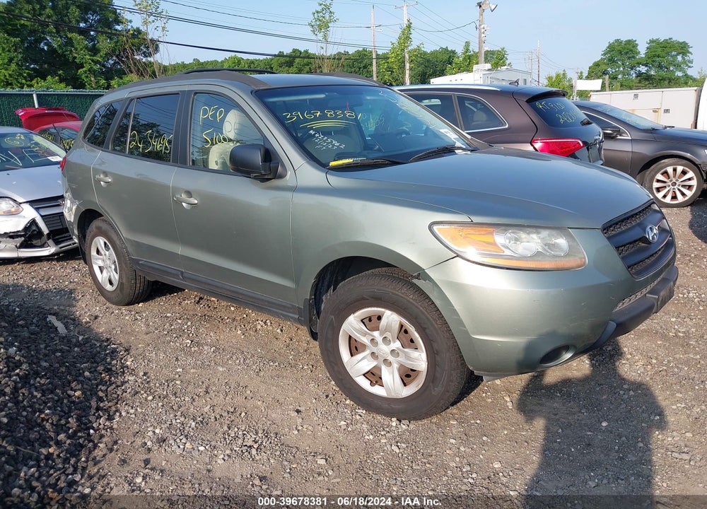 2009 HYUNDAI SANTA FE GLS VIN: 5NMSG73D59H315398