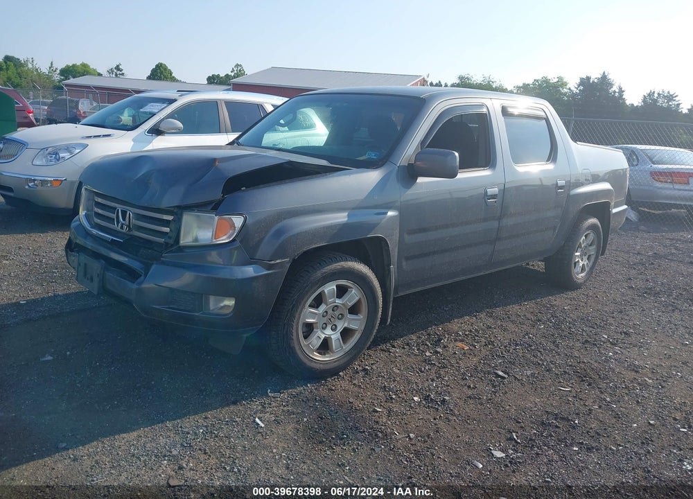 2012 HONDA RIDGELINE RTS VIN: 5FPYK1F49CB004042