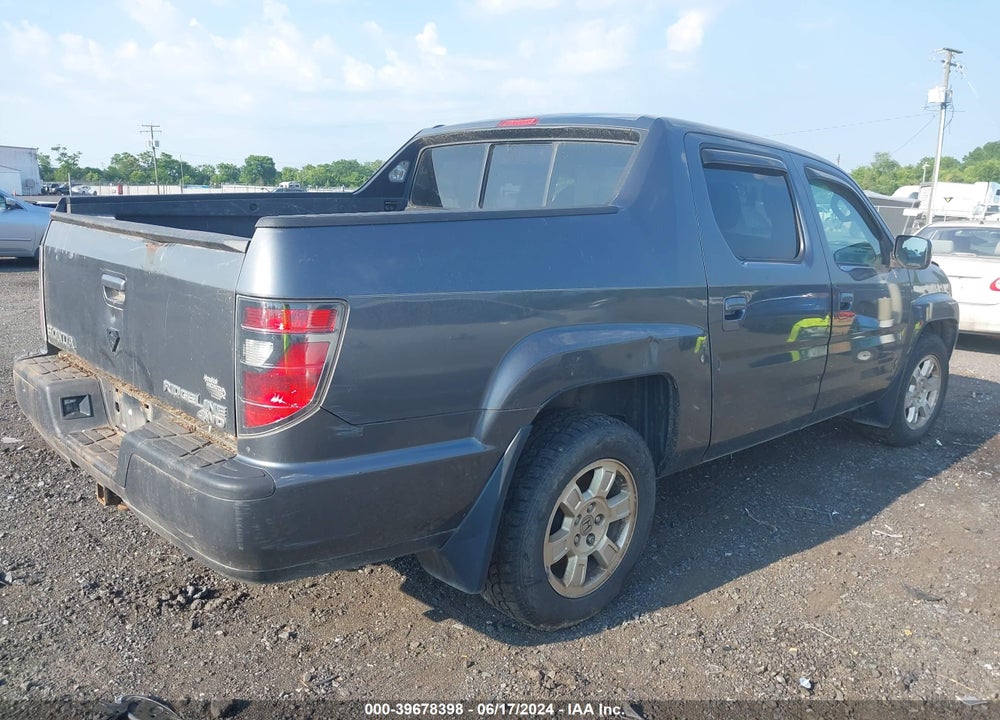 2012 HONDA RIDGELINE RTS VIN: 5FPYK1F49CB004042