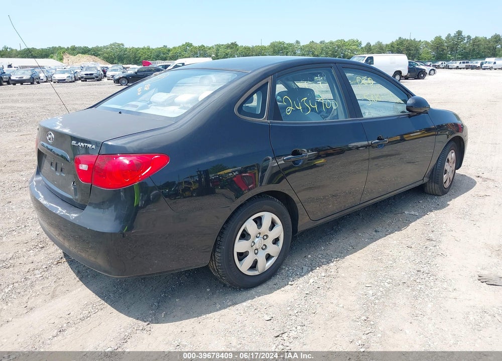 2007 HYUNDAI ELANTRA GLS/LIMITED/SE VIN: KMHDU46D47U043178