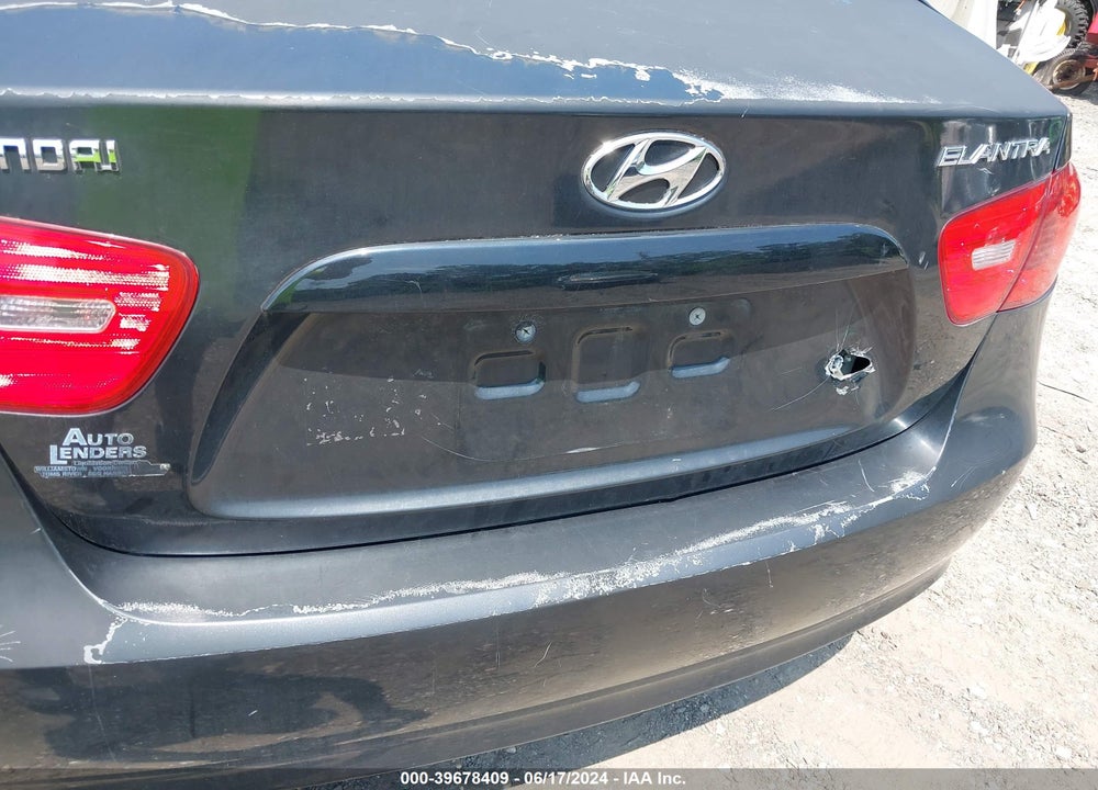 2007 HYUNDAI ELANTRA GLS/LIMITED/SE VIN: KMHDU46D47U043178