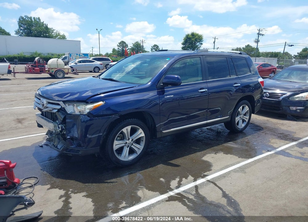 2011 TOYOTA HIGHLANDER LIMITED V6 VIN: 5TDDK3EH1BS080372