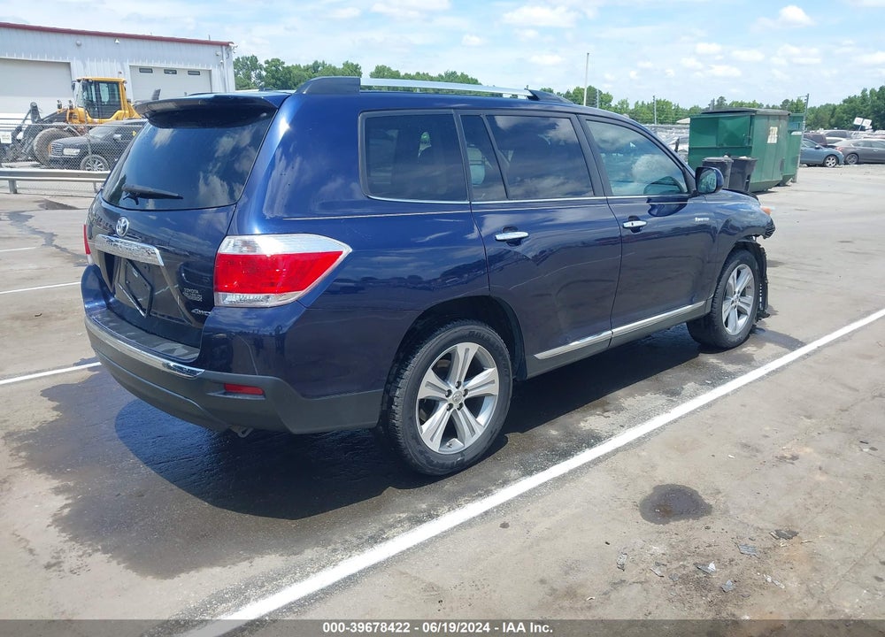 2011 TOYOTA HIGHLANDER LIMITED V6 VIN: 5TDDK3EH1BS080372