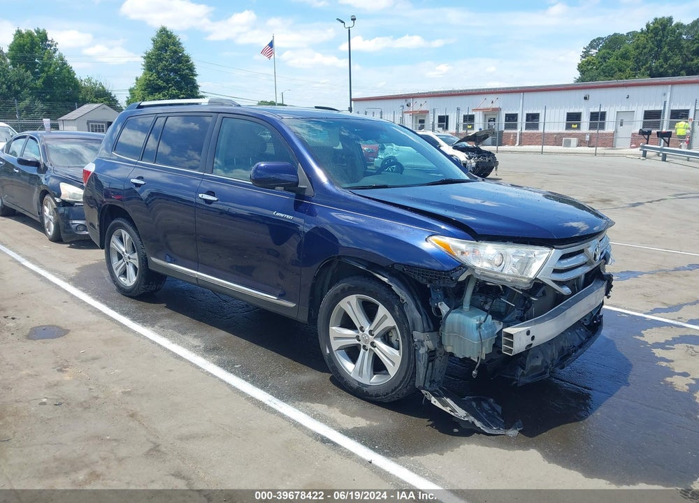 2011 TOYOTA HIGHLANDER LIMITED V6 VIN: 5TDDK3EH1BS080372