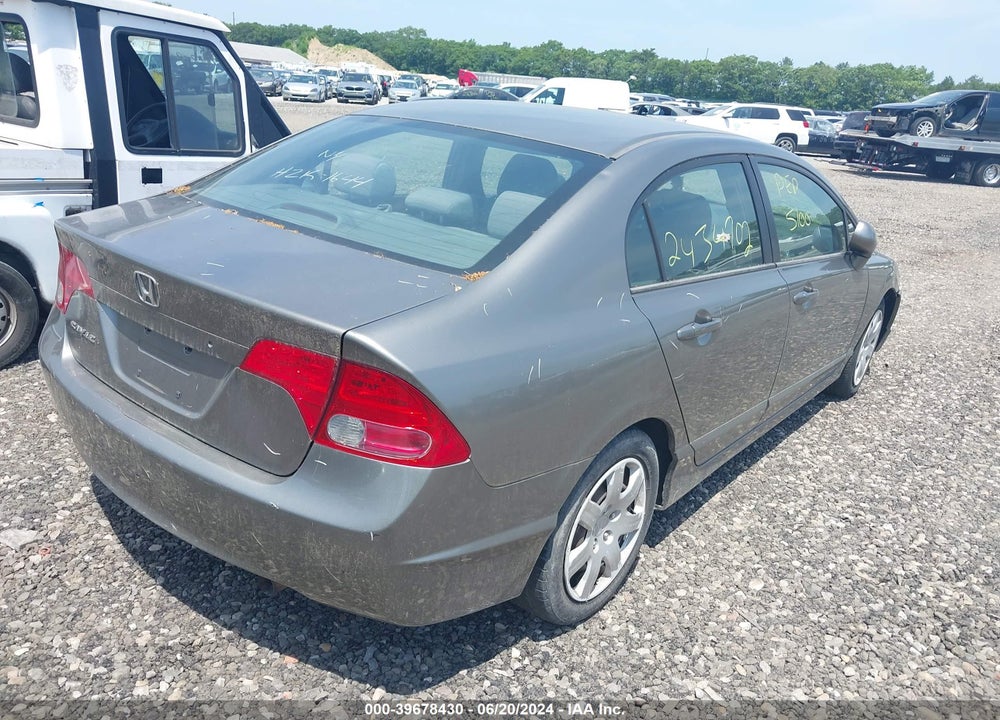2006 HONDA CIVIC LX VIN: 1HGFA16506L081204