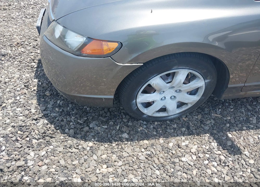 2006 HONDA CIVIC LX VIN: 1HGFA16506L081204