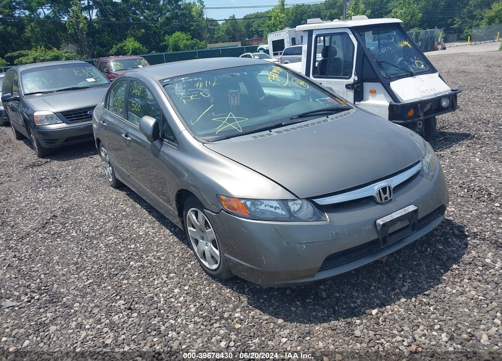 2006 HONDA CIVIC LX VIN: 1HGFA16506L081204