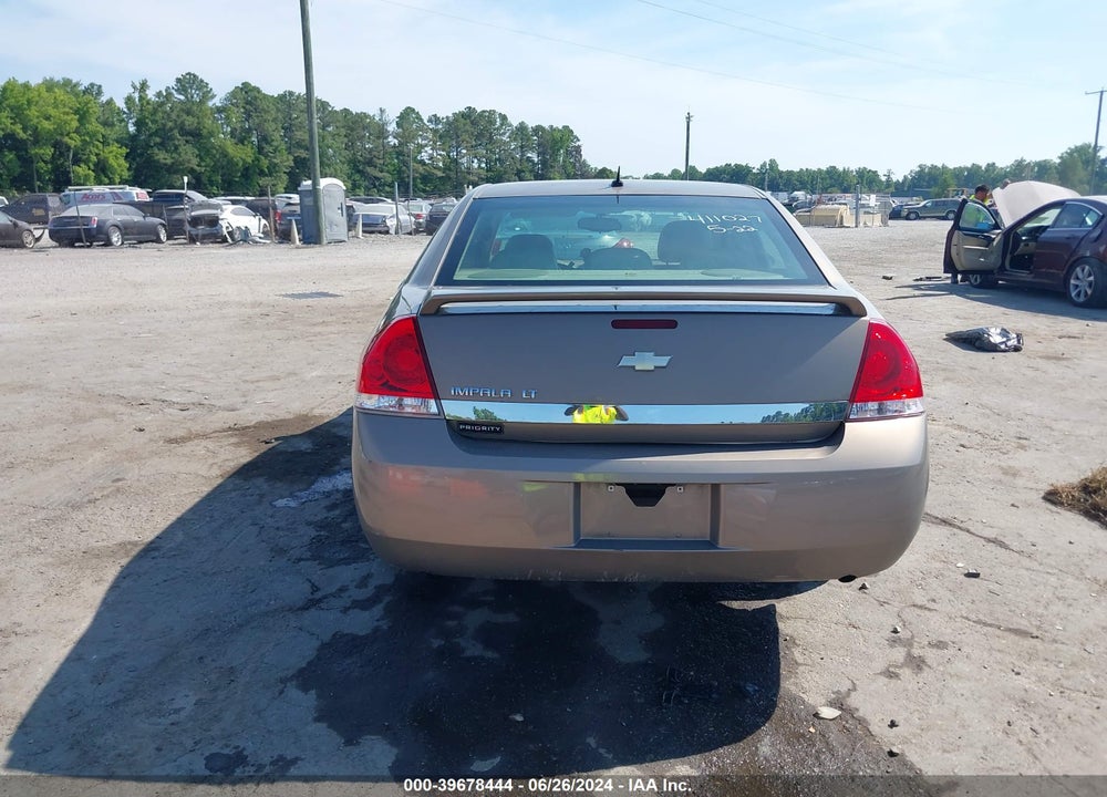 2007 CHEVROLET IMPALA LT VIN: 2G1WC58R379168919