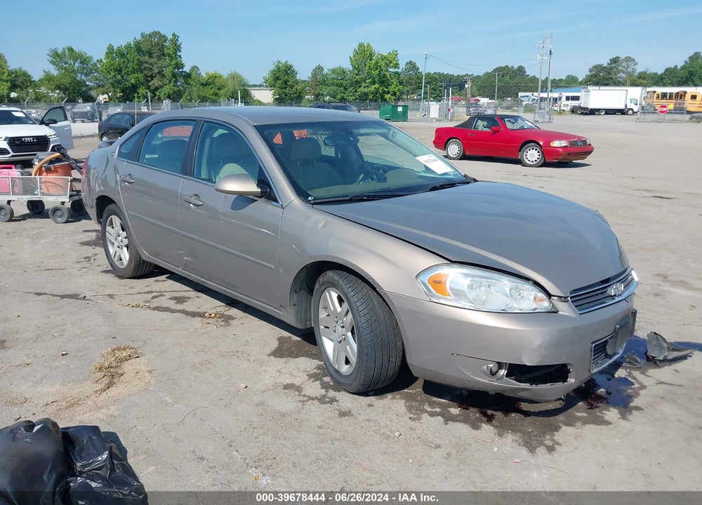 2007 CHEVROLET IMPALA LT VIN: 2G1WC58R379168919