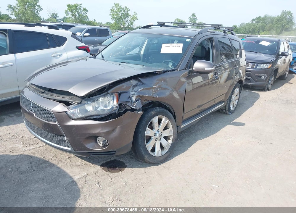 2012 MITSUBISHI OUTLANDER SE VIN: JA4JT3AWXCU029481
