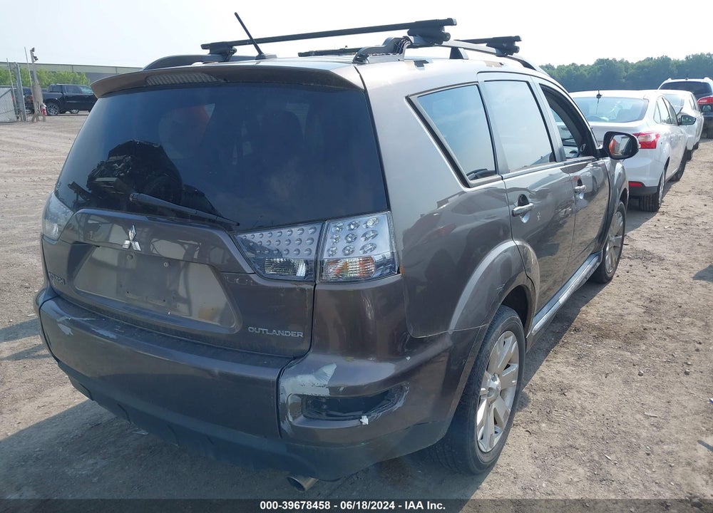 2012 MITSUBISHI OUTLANDER SE VIN: JA4JT3AWXCU029481