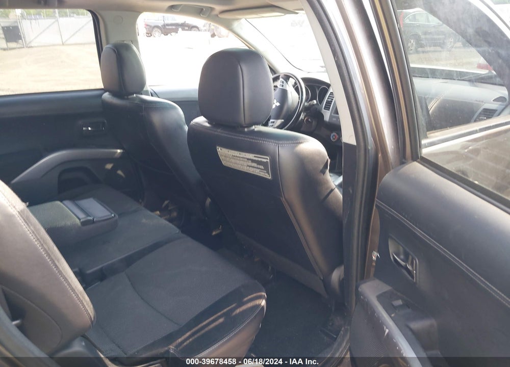 2012 MITSUBISHI OUTLANDER SE VIN: JA4JT3AWXCU029481