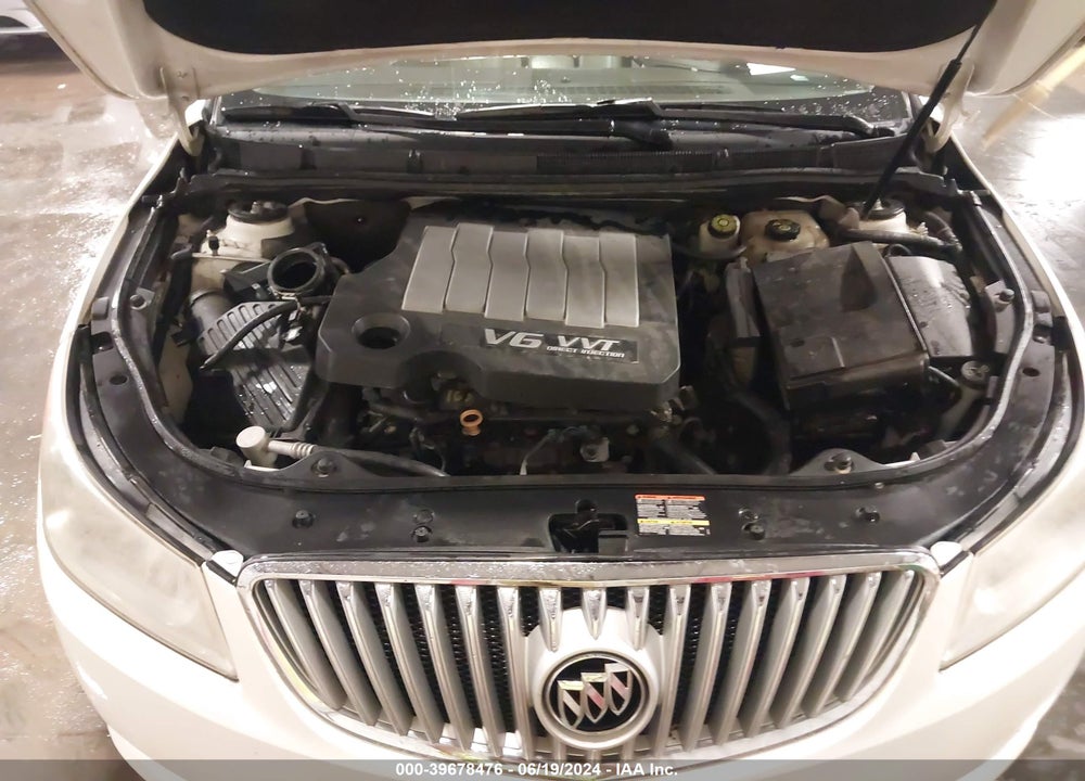 2010 BUICK LACROSSE VIN: 1G4GK5EG9AF121020