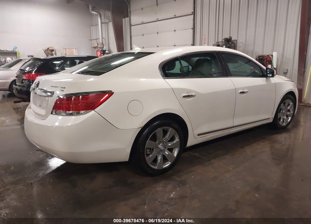 2010 BUICK LACROSSE VIN: 1G4GK5EG9AF121020
