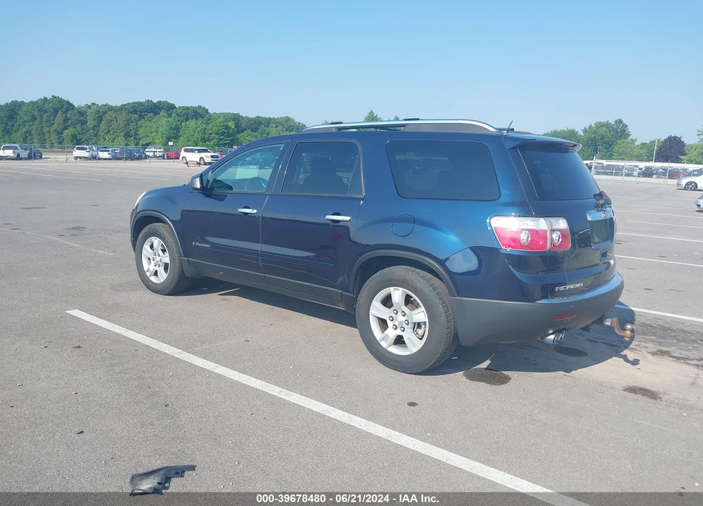 2008 GMC ACADIA SLE-1 VIN: 1GKER13768J169489