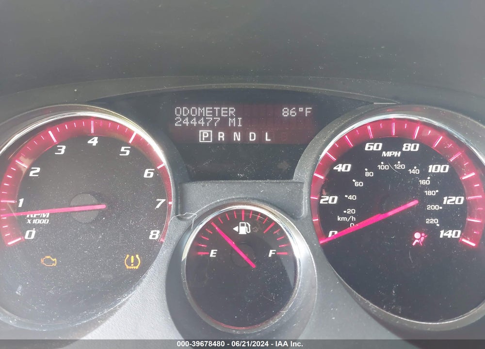 2008 GMC ACADIA SLE-1 VIN: 1GKER13768J169489