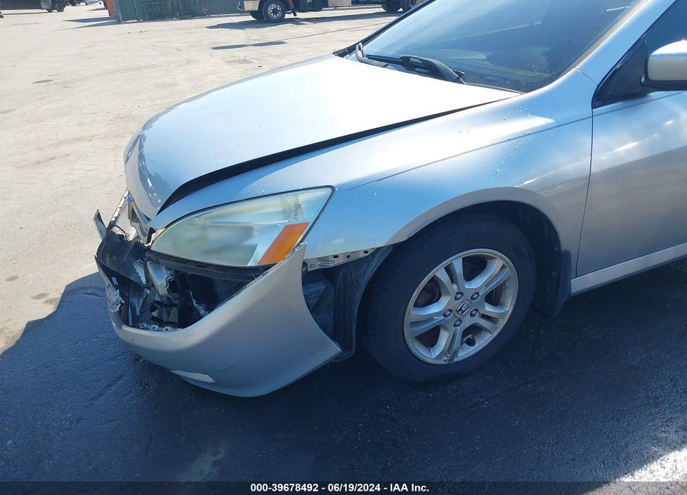 2006 HONDA ACCORD 2.4 LX VIN: 1HGCM72306A018455