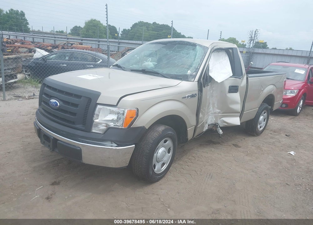 2009 FORD F-150 VIN: 1FTRF12W89KA90027