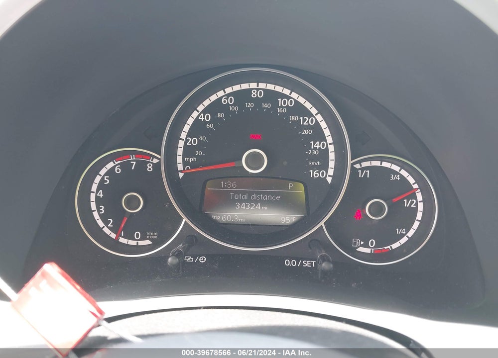 2016 VOLKSWAGEN BEETLE 1.8T SEL VIN: 3VWJ07AT2GM617619