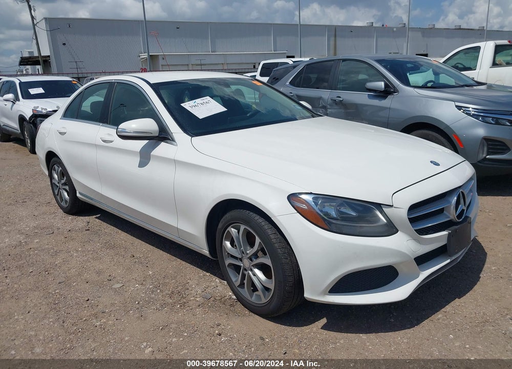 2015 MERCEDES-BENZ C 300 4MATIC/LUXURY 4MATIC/SPORT 4MATIC VIN: 55SWF4KB0FU022619