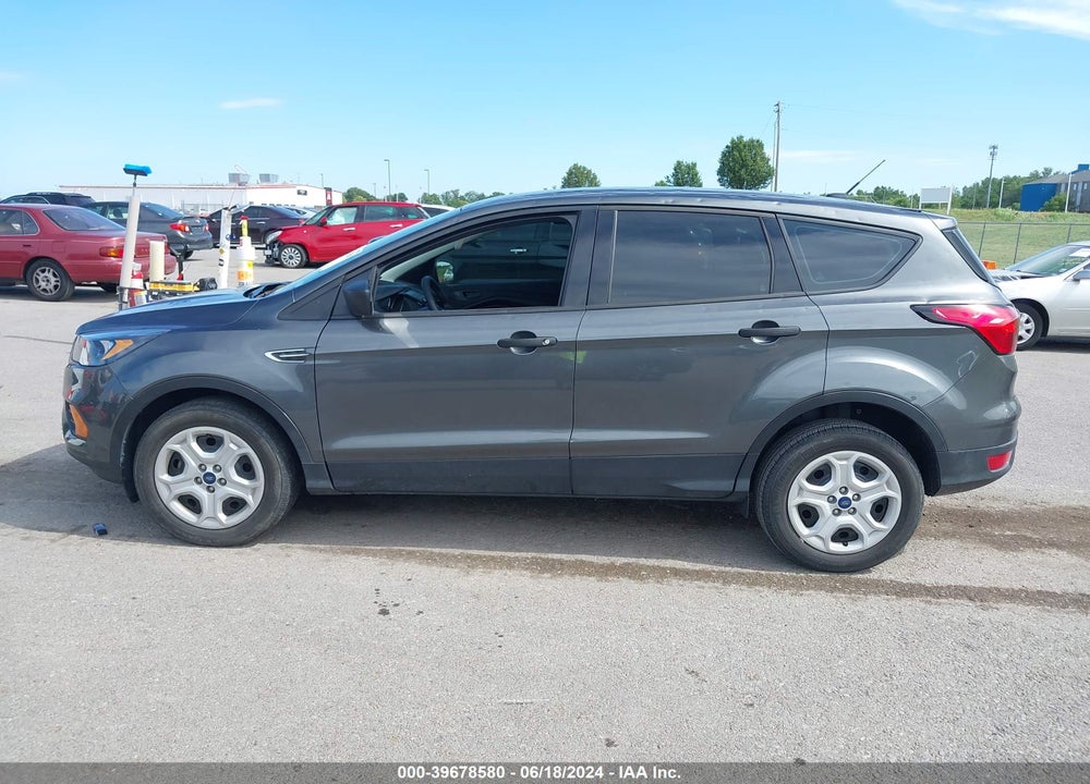 2019 FORD ESCAPE S VIN: 1FMCU0F73KUB26916
