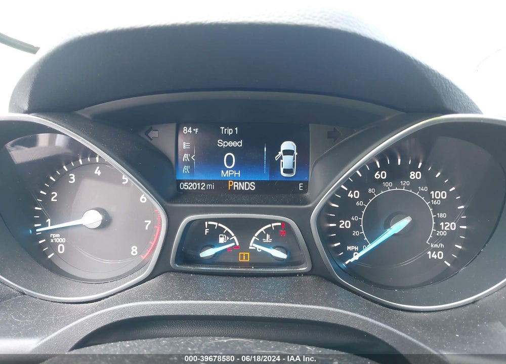2019 FORD ESCAPE S VIN: 1FMCU0F73KUB26916