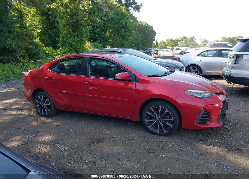 2017 TOYOTA COROLLA SE VIN: 2T1BURHE8HC908439