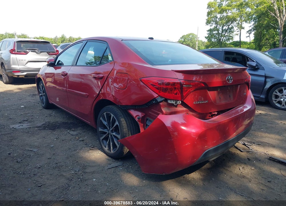 2017 TOYOTA COROLLA SE VIN: 2T1BURHE8HC908439