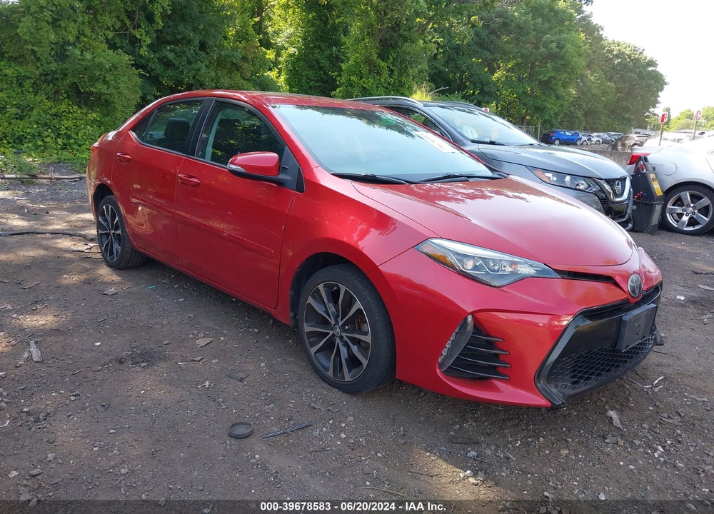2017 TOYOTA COROLLA SE VIN: 2T1BURHE8HC908439