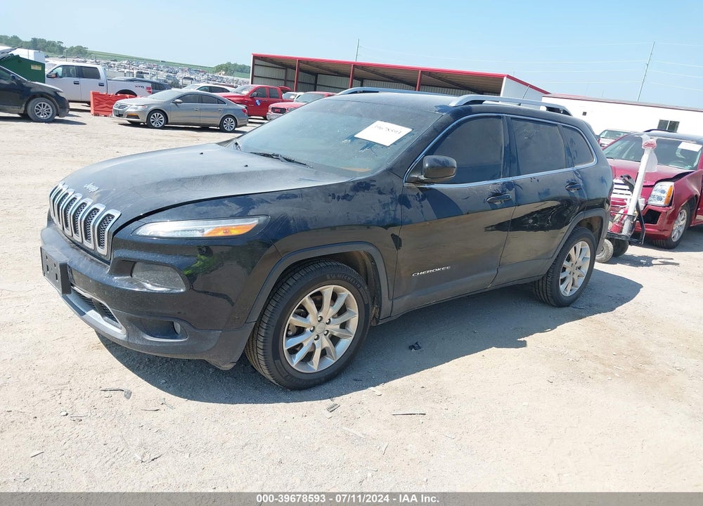 2015 CHEROKEE JEEP  LIMITED VIN: 1C4PJMDS8FW720053