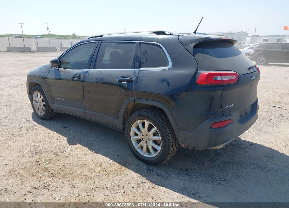 2015 CHEROKEE JEEP  LIMITED VIN: 1C4PJMDS8FW720053