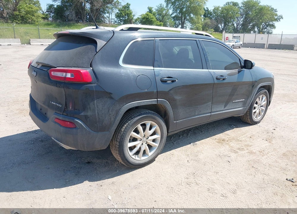 2015 CHEROKEE JEEP  LIMITED VIN: 1C4PJMDS8FW720053