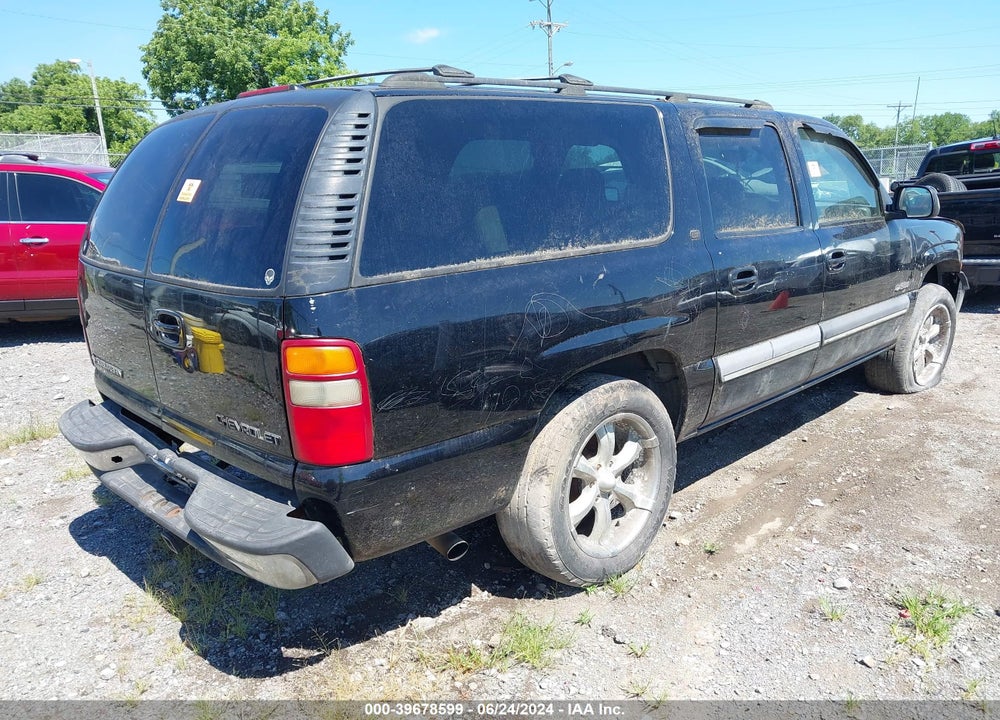 2000 CHEVROLET SUBURBAN 1500 LT VIN: 3GNFK16TXYG104439