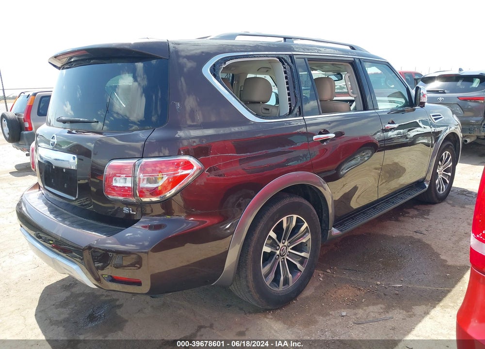2018 NISSAN ARMADA SL VIN: JN8AY2ND1JX002499